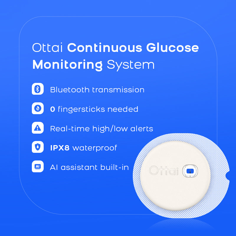 Ottai CGM 持續葡萄糖監測系統(M8),1盒