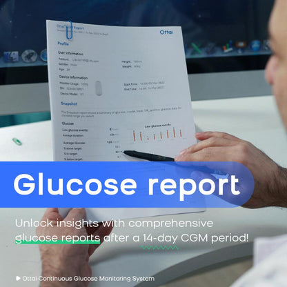 Ottai CGM 持續葡萄糖監測系統（M8），3盒