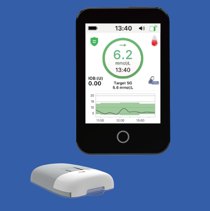 移宇A8 200U Nano貼片泵，1套（包含1盒泵體控制器和1盒儲藥貼）