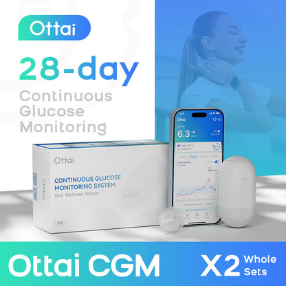 Ottai CGM 持續葡萄糖監測系統（M8），2盒