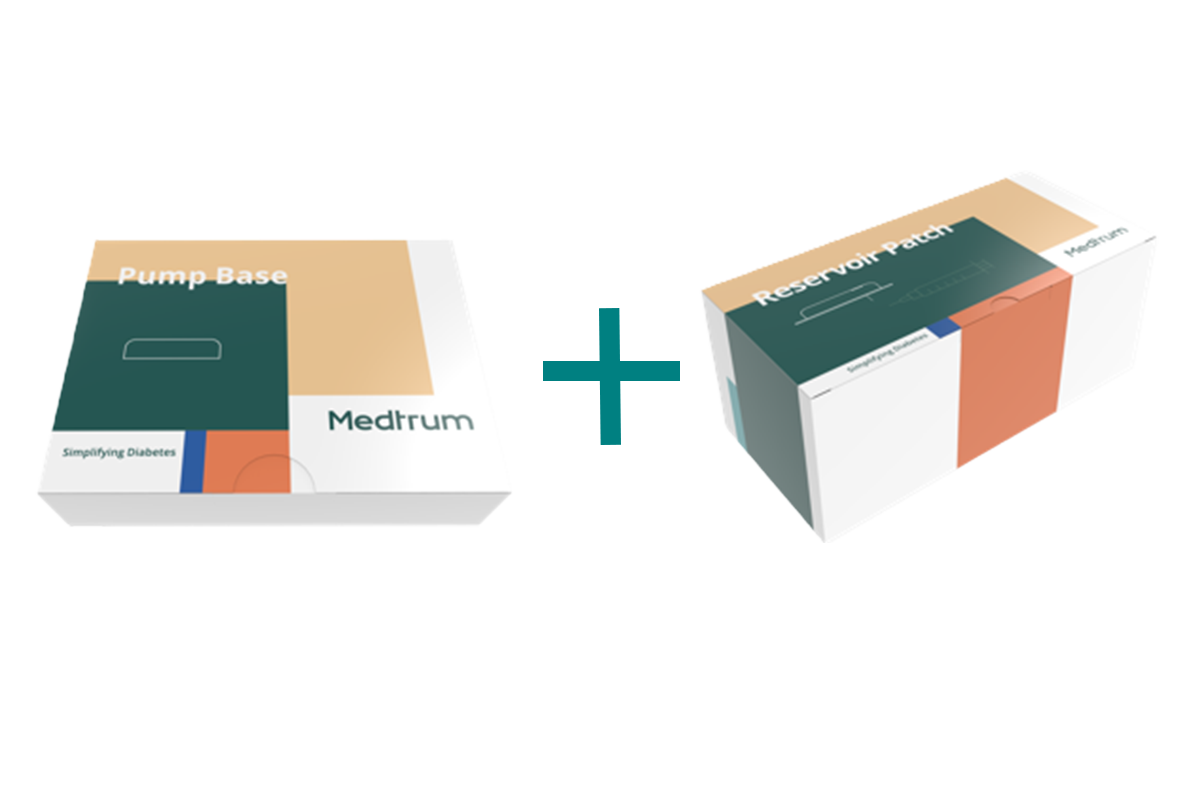 移宇A8 200U Nano貼片泵，1套（包含1盒泵體控制器和1盒儲藥貼）