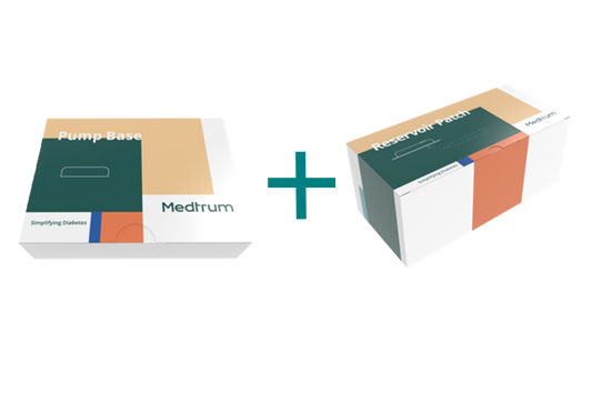 移宇A8 200U Nano貼片泵，1套（包含1盒泵體控制器和1盒儲藥貼）