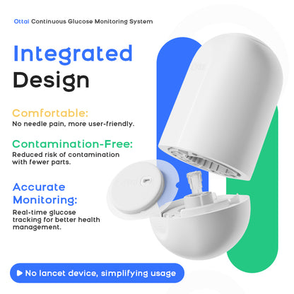 Ottai CGM 持續葡萄糖監測系統（M8），1盒