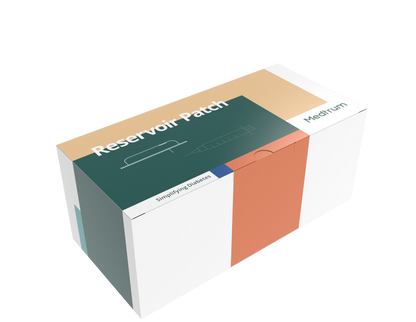 移宇A8 200U Nano貼片泵，1套（包含1盒泵體控制器和1盒儲藥貼）